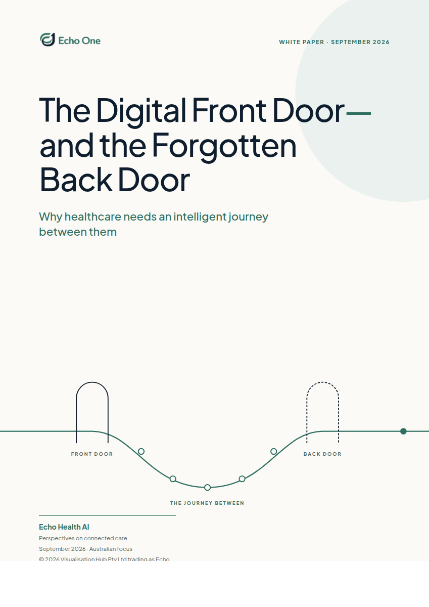 The Digital Front Door—and the Forgotten Back Door whitepaper cover