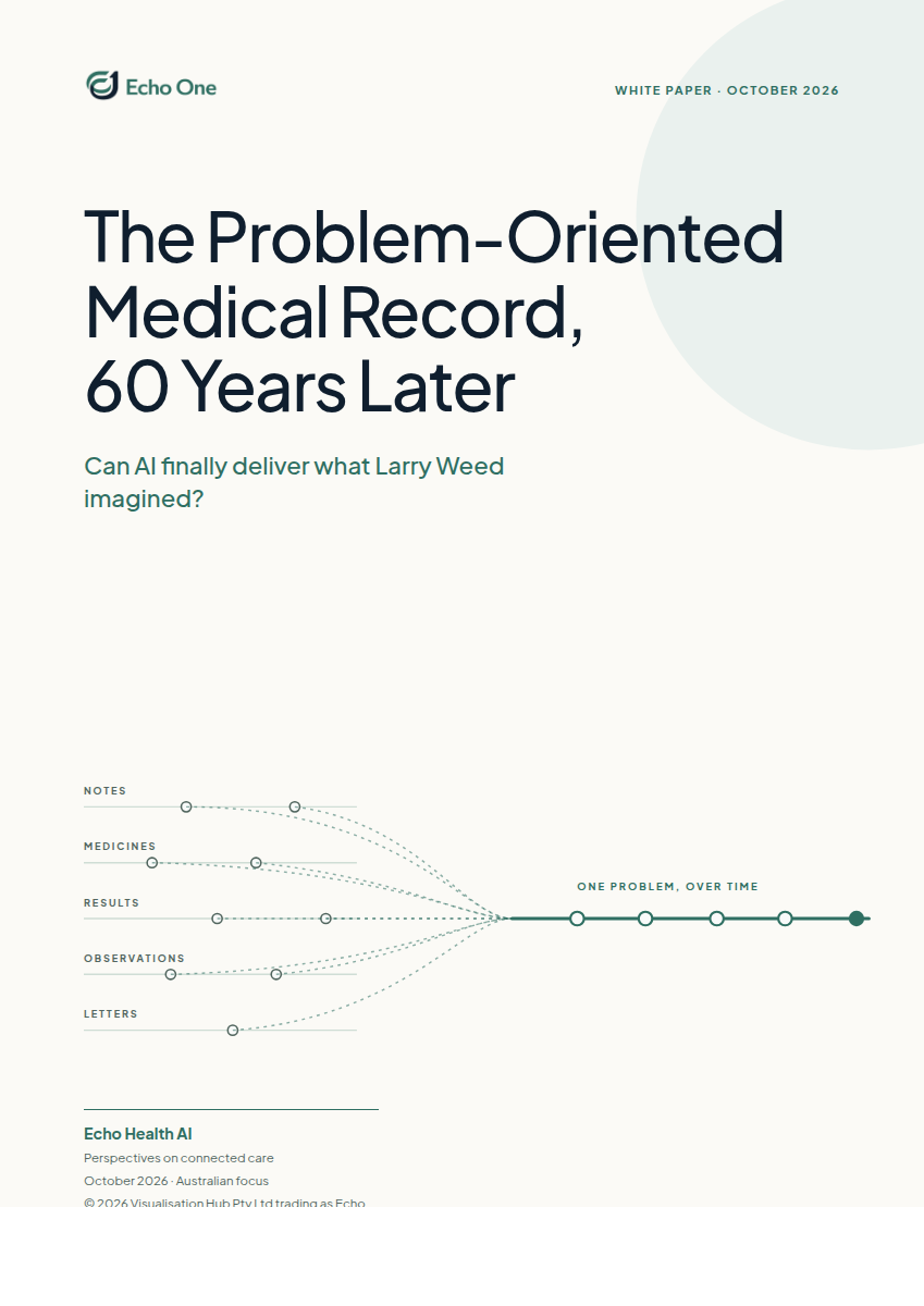 The Problem-Oriented Medical Record, 60 Years Later whitepaper cover