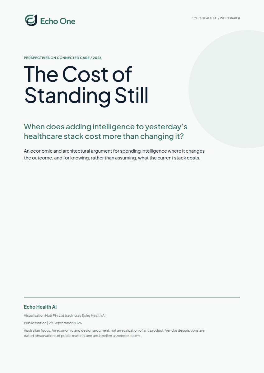 The Cost of Standing Still whitepaper cover