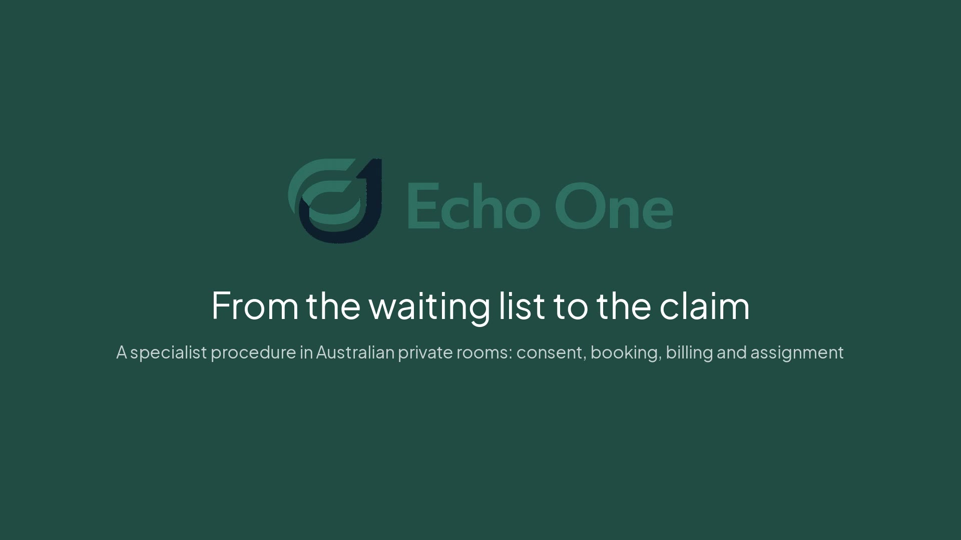 Opening frame of the film Waiting list to theatre to claim